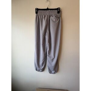 SOFFE Baseball Knicker Style Pants Small GRAY ELASTIC WAIST & CUFFS DRAWSTRING